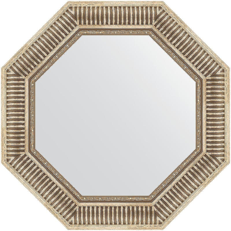 Зеркало Evoform Octagon 62х62 BY 7360 в багетной раме - Серебряный акведук 93, купить, цена, заказать, магазин, доставка, скидка, промокод, купить, цена, заказать, магазин, доставка, скидка, промокод