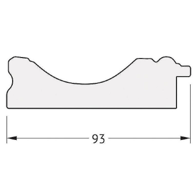 Зеркало Evoform Octagon 62х62 BY 7360 в багетной раме - Серебряный акведук 93