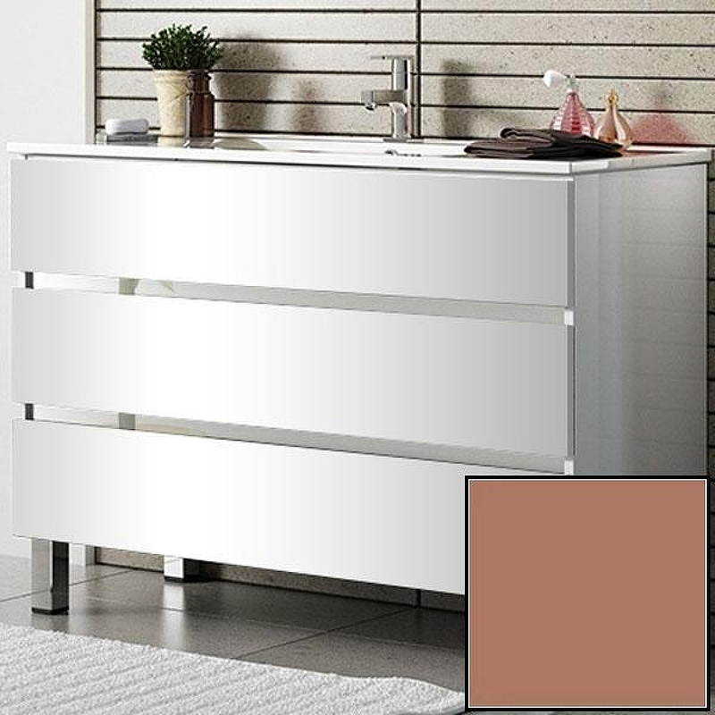 Тумба с раковиной SanVit Кубэ-3 90 kkube3090 в цвете Ral Капучино, купить, цена, заказать, магазин, доставка, скидка, промокод, купить, цена, заказать, магазин, доставка, скидка, промокод