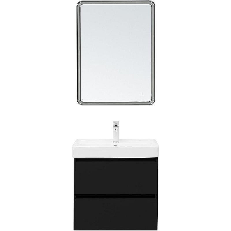 Тумба под раковину Aquanet Вега 2.0 60 337953 подвесная Черная матовая, купить, цена, заказать, магазин, доставка, скидка, промокод, купить, цена, заказать, магазин, доставка, скидка, промокод