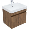 Тумба под раковину Aquanet Оптима 60 344795 подвесная Дуб рустикальный, купить, цена, заказать, магазин, доставка, скидка, промокод, купить, цена, заказать, магазин, доставка, скидка, промокод