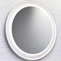 Зеркало Comforty Ереван 60 00-00014250 с подсветкой Серый шелк с бесконтактным выключателем, купить, цена, заказать, магазин, доставка, скидка, промокод, купить, цена, заказать, магазин, доставка, скидка, промокод