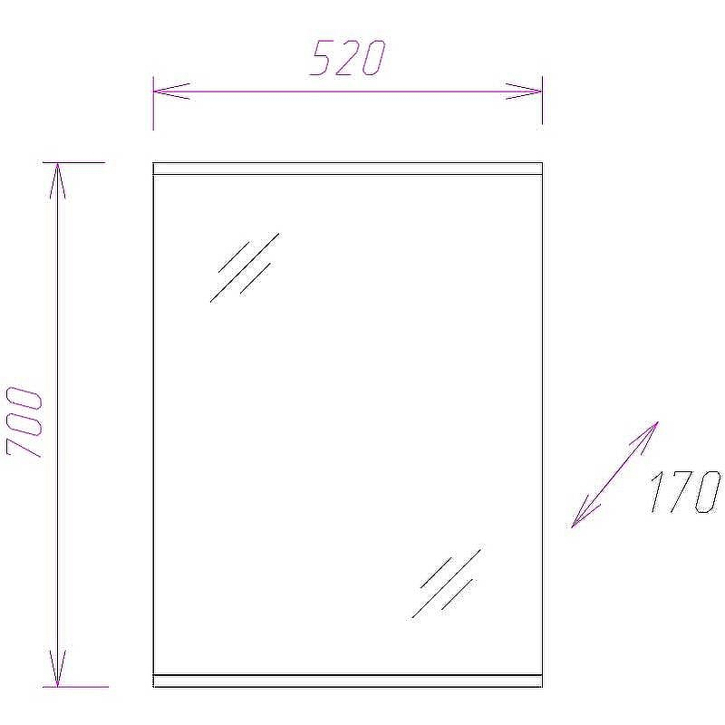 Зеркало Onika Омега 52.01 205206 с подсветкой Белый, купить, цена, заказать, магазин, доставка, скидка, промокод, купить, цена, заказать, магазин, доставка, скидка, промокод