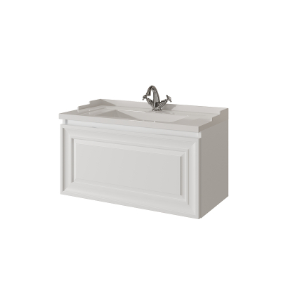 Тумба под раковину Caprigo Ponza 80 13512-В231 подвесная цвет Белый