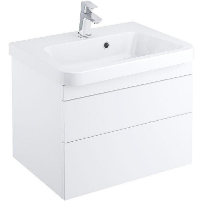 Тумба под раковину Ravak SD 10° II 55 X000001283 подвесная Белая