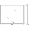 Зеркало BelBagno SPC-UNO-1000-800-TCH с подсветкой с сенсорным выключателем, купить, цена, заказать, магазин, доставка, скидка, промокод, купить, цена, заказать, магазин, доставка, скидка, промокод