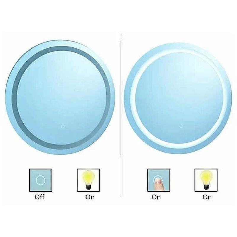 Зеркало Gappo 60 G603 с подсветкой с сенсорным выключателем, купить, цена, заказать, магазин, доставка, скидка, промокод, купить, цена, заказать, магазин, доставка, скидка, промокод