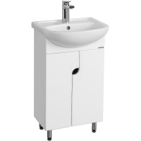 Тумба под раковину Aquaton Панда 46 1A053701PD010 Белая, купить, цена, заказать, магазин, доставка, скидка, промокод, купить, цена, заказать, магазин, доставка, скидка, промокод