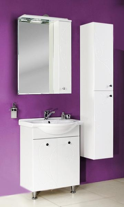 Тумба под раковину Aquaton Лиана 65 1A165701LL010 Белая, купить, цена, заказать, магазин, доставка, скидка, промокод, купить, цена, заказать, магазин, доставка, скидка, промокод