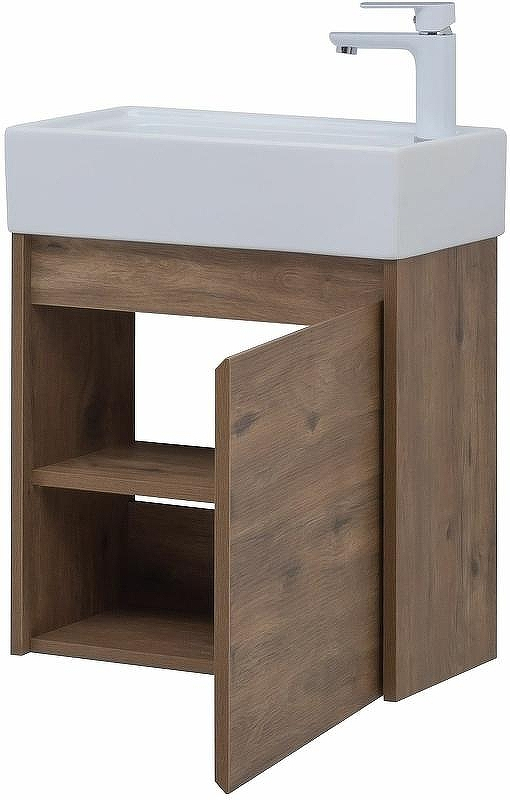 Тумба под раковину Aquanet Nova Lite 50 298855 подвесная Дуб рустикальный, купить, цена, заказать, магазин, доставка, скидка, промокод, купить, цена, заказать, магазин, доставка, скидка, промокод