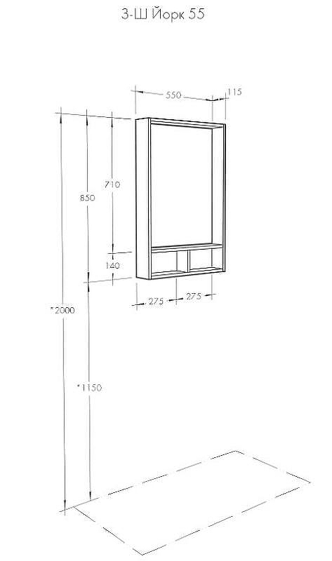 Зеркало Aquaton Йорк 55 1A173202YOAV0 Белое Ясень фабрик, купить, цена, заказать, магазин, доставка, скидка, промокод, купить, цена, заказать, магазин, доставка, скидка, промокод
