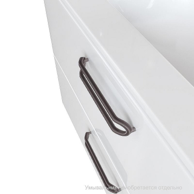 Тумба под раковину Iddis Brick 80 BRI80W0i95 подвесная Белая глянцевая