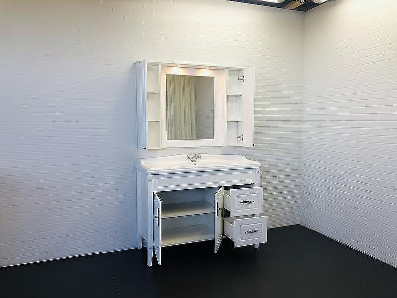 Зеркальный шкаф Comforty Палермо 120 00004142365 Белый глянец, купить, цена, заказать, магазин, доставка, скидка, промокод, купить, цена, заказать, магазин, доставка, скидка, промокод