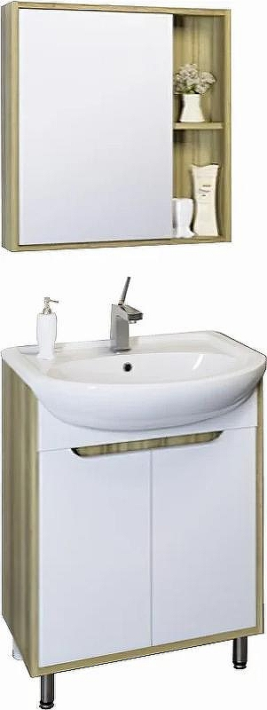 Зеркальный шкаф DIWO Углич 50 UGL.Z.50/P/M Светлое дерево, купить, цена, заказать, магазин, доставка, скидка, промокод, купить, цена, заказать, магазин, доставка, скидка, промокод