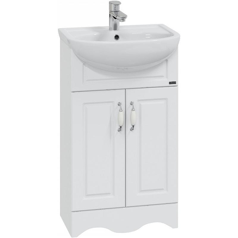 Тумба под раковину СанТа Верона 50 700111 Белая, купить, цена, заказать, магазин, доставка, скидка, промокод, купить, цена, заказать, магазин, доставка, скидка, промокод