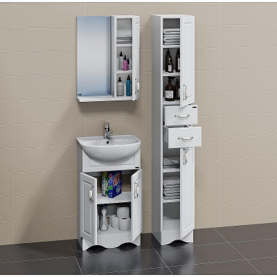 Тумба под раковину СанТа Верона 50 700111 Белая