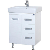 Тумба под раковину Bellezza Сиена 60 4633909670010 Белая, купить, цена, заказать, магазин, доставка, скидка, промокод, купить, цена, заказать, магазин, доставка, скидка, промокод