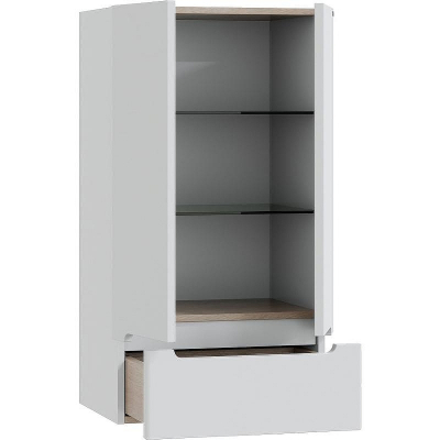 Подвесной шкаф СанТа Лондон 48 1 ящик Белый