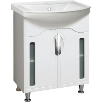 Тумба под раковину Runo Толедо 65 00000001038 Белая, купить, цена, заказать, магазин, доставка, скидка, промокод, купить, цена, заказать, магазин, доставка, скидка, промокод