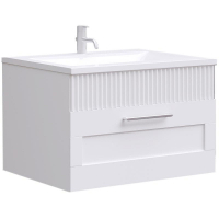 Тумба c раковиной SanVit Турин-1 60 kturin1060 подвесная Белая, купить, цена, заказать, магазин, доставка, скидка, промокод, купить, цена, заказать, магазин, доставка, скидка, промокод