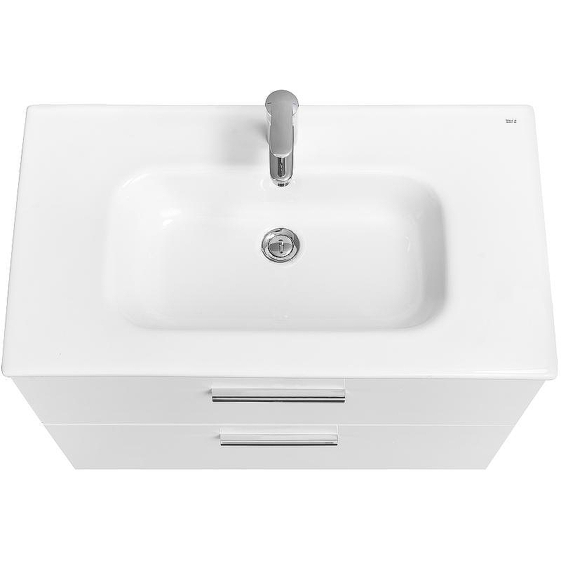 Тумба под раковину Roca Victoria 80 A857470806 подвесная Белый глянец, купить, цена, заказать, магазин, доставка, скидка, промокод, купить, цена, заказать, магазин, доставка, скидка, промокод