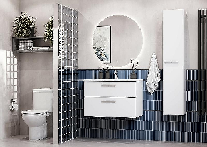 Тумба под раковину Roca Victoria 80 A857470806 подвесная Белый глянец, купить, цена, заказать, магазин, доставка, скидка, промокод, купить, цена, заказать, магазин, доставка, скидка, промокод