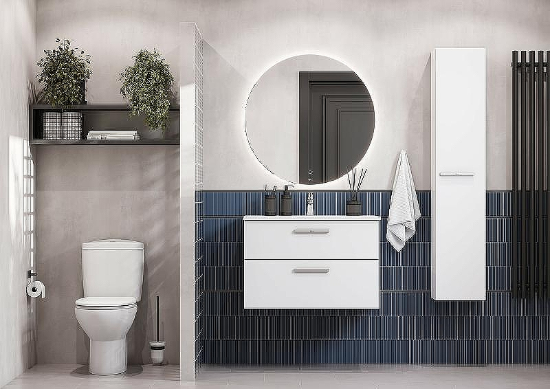 Тумба под раковину Roca Victoria 80 A857470806 подвесная Белый глянец, купить, цена, заказать, магазин, доставка, скидка, промокод, купить, цена, заказать, магазин, доставка, скидка, промокод