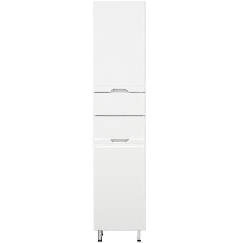 Шкаф пенал Corozo Лея 40 Z2 SD-00000099 с бельевой корзиной Белый, купить, цена, заказать, магазин, доставка, скидка, промокод, купить, цена, заказать, магазин, доставка, скидка, промокод