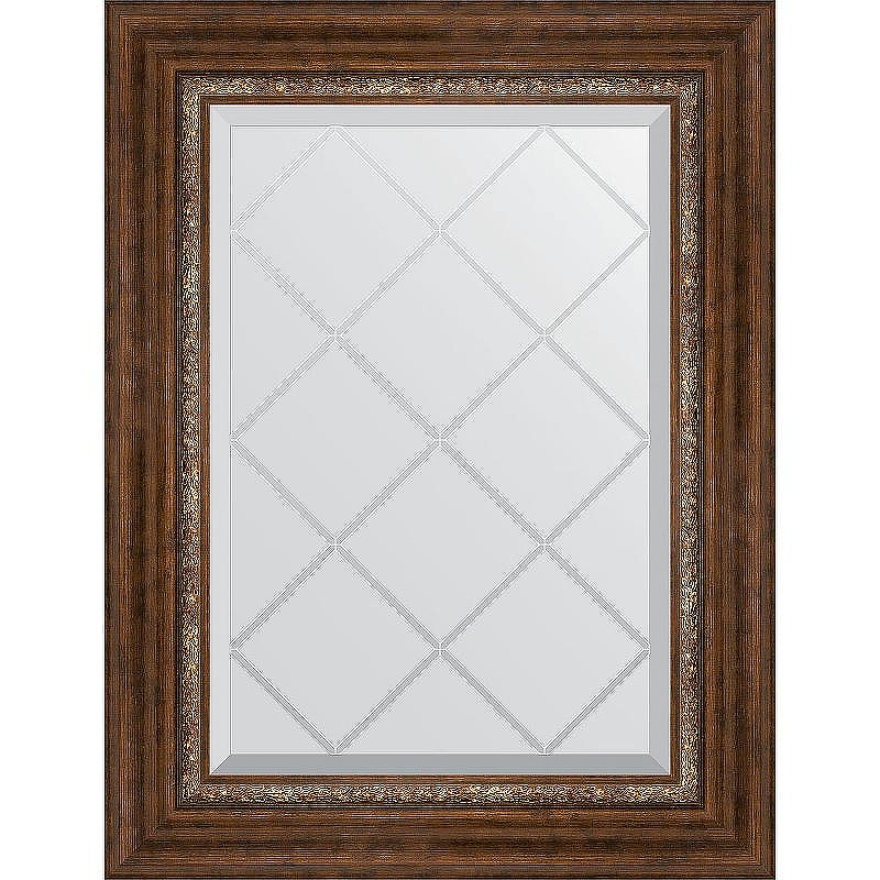 Зеркало Evoform Exclusive-G 74х56 BY 4019 с гравировкой в багетной раме - Римская бронза 88, купить, цена, заказать, магазин, доставка, скидка, промокод, купить, цена, заказать, магазин, доставка, скидка, промокод