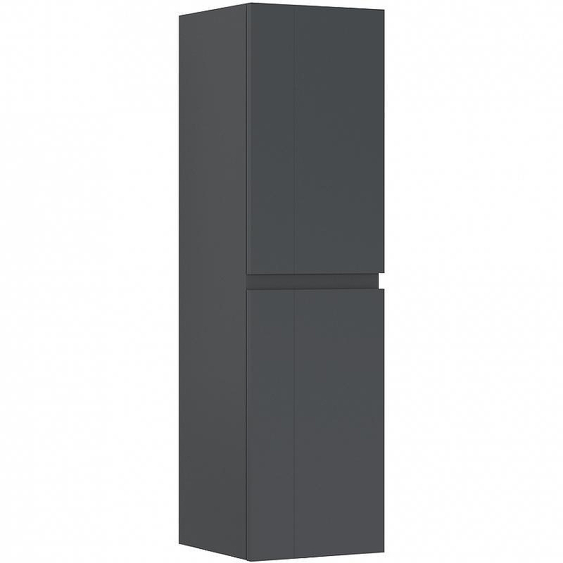 Шкаф пенал Orka Likya 40 3001084 подвесной Антрацит матовый, купить, цена, заказать, магазин, доставка, скидка, промокод, купить, цена, заказать, магазин, доставка, скидка, промокод