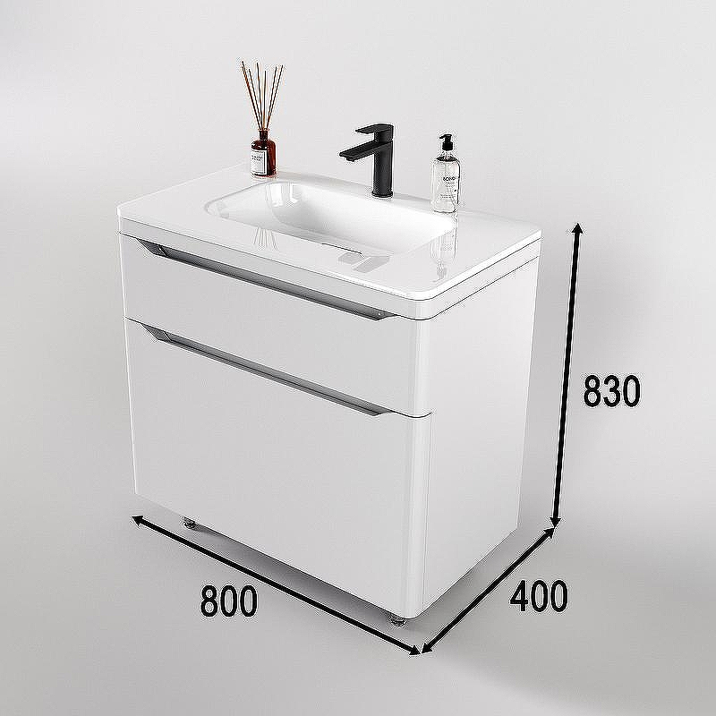 Тумба под раковину Style Line Марелла 80 Люкс Plus СС-00002401 Белый матовый антискрейтч, купить, цена, заказать, магазин, доставка, скидка, промокод, купить, цена, заказать, магазин, доставка, скидка, промокод