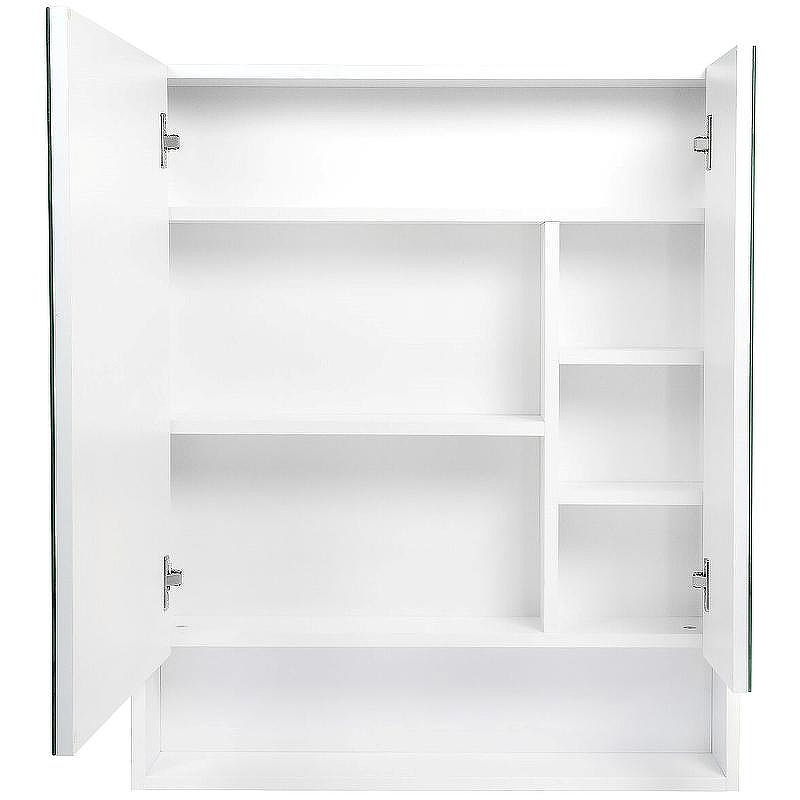 Зеркальный шкаф VIANT Мальта 80 VMAL80BEL-ZSH Белый шелк, купить, цена, заказать, магазин, доставка, скидка, промокод, купить, цена, заказать, магазин, доставка, скидка, промокод