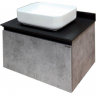 Тумба с раковиной Comforty Эдинбург 75 00004149066 подвесная Бетон светлый, купить, цена, заказать, магазин, доставка, скидка, промокод, купить, цена, заказать, магазин, доставка, скидка, промокод