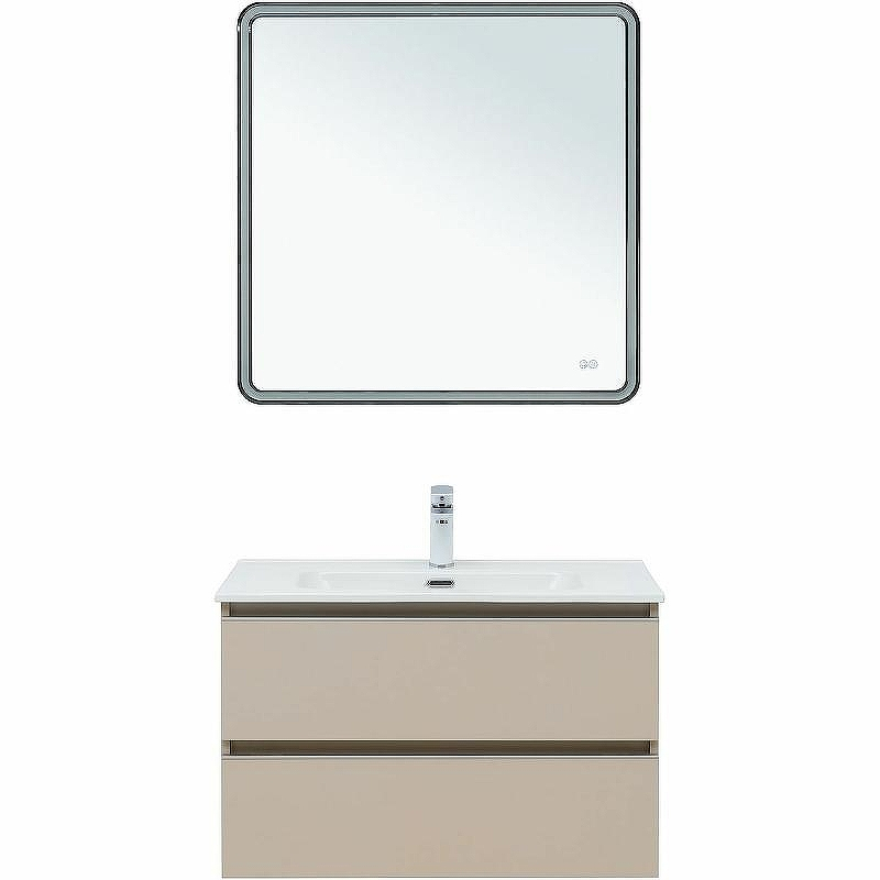 Тумба под раковину Aquanet Вега 80 329585 подвесная Бежевая, купить, цена, заказать, магазин, доставка, скидка, промокод, купить, цена, заказать, магазин, доставка, скидка, промокод