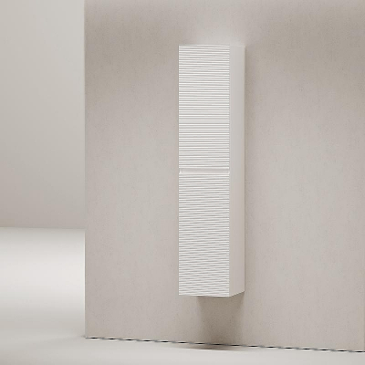 Шкаф пенал Sancos Folk 35 PFL35W подвесной Bianco