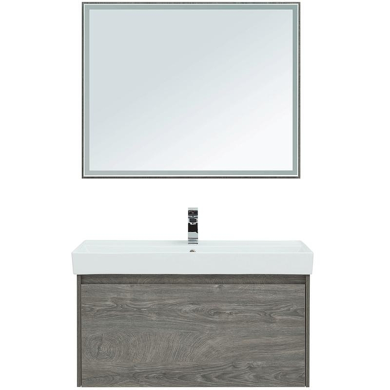 Зеркало Aquanet Nova Lite 100 242623 с подсветкой Дуб рошелье, купить, цена, заказать, магазин, доставка, скидка, промокод, купить, цена, заказать, магазин, доставка, скидка, промокод