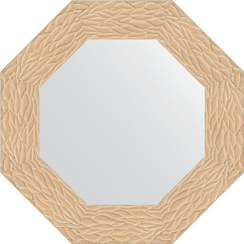 Зеркало Evoform Octagon 57х57 BY 3796 в багетной раме - Золотые дюны 90, купить, цена, заказать, магазин, доставка, скидка, промокод, купить, цена, заказать, магазин, доставка, скидка, промокод