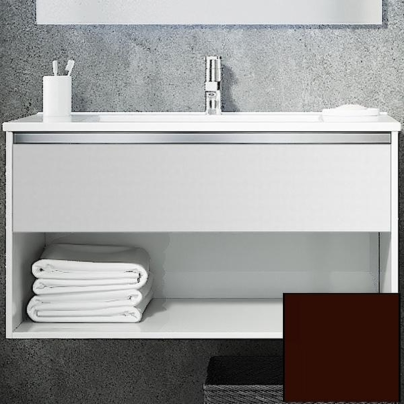 Тумба с раковиной SanVit Контур 75 kkont075 в цвете Ral подвесная Шоколад, купить, цена, заказать, магазин, доставка, скидка, промокод, купить, цена, заказать, магазин, доставка, скидка, промокод