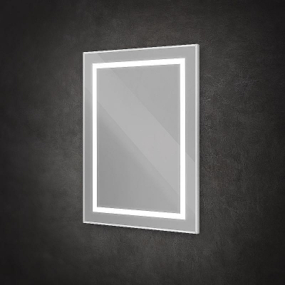 Зеркало BelBagno Kraft 60 SPC-KRAFT-600-800-SENS-AL с подсветкой Сатин с сенсорным выключателем