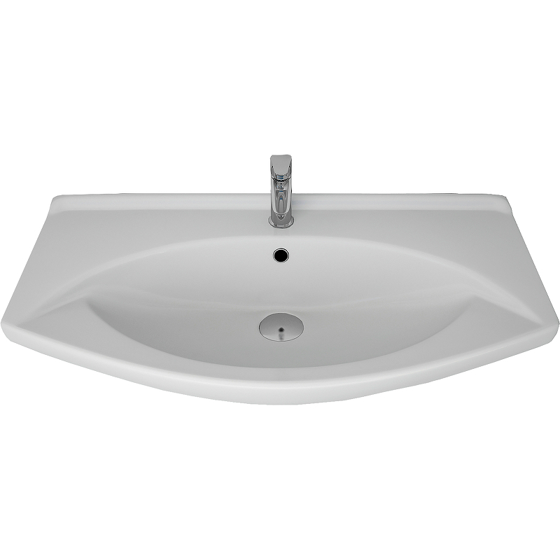 Тумба с раковиной Misty Орхидея 85 СО000006652 Белая, купить, цена, заказать, магазин, доставка, скидка, промокод, купить, цена, заказать, магазин, доставка, скидка, промокод