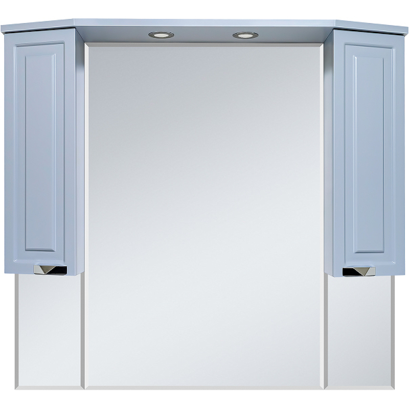 Зеркало со шкафом Misty Терра 110 П-Тер02110-0501 с подсветкой Серое матовое, купить, цена, заказать, магазин, доставка, скидка, промокод, купить, цена, заказать, магазин, доставка, скидка, промокод