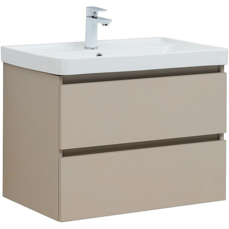 Тумба под раковину Aquanet Вега 2.0 70 337942 подвесная Бежевая, купить, цена, заказать, магазин, доставка, скидка, промокод, купить, цена, заказать, магазин, доставка, скидка, промокод
