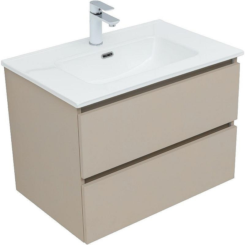 Тумба под раковину Aquanet Вега 2.0 70 337942 подвесная Бежевая, купить, цена, заказать, магазин, доставка, скидка, промокод, купить, цена, заказать, магазин, доставка, скидка, промокод