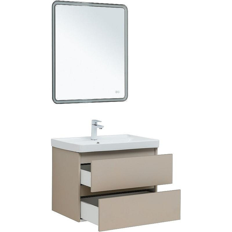 Тумба под раковину Aquanet Вега 2.0 70 337942 подвесная Бежевая, купить, цена, заказать, магазин, доставка, скидка, промокод, купить, цена, заказать, магазин, доставка, скидка, промокод