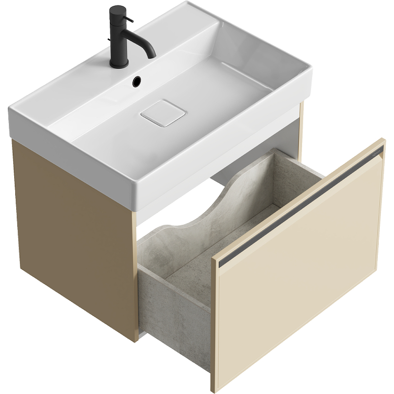 Тумба под раковину Aqwella Pure 65 PUR0165KS подвесная Капучино светлый, купить, цена, заказать, магазин, доставка, скидка, промокод, купить, цена, заказать, магазин, доставка, скидка, промокод