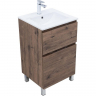 Тумба под раковину Aquanet Алвита New 50 344126 Дуб веллингтон табак, купить, цена, заказать, магазин, доставка, скидка, промокод, купить, цена, заказать, магазин, доставка, скидка, промокод