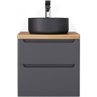 Тумба под раковину Jorno Wood 60 wood.01.60/P/GR подвесная Серая, купить, цена, заказать, магазин, доставка, скидка, промокод, купить, цена, заказать, магазин, доставка, скидка, промокод