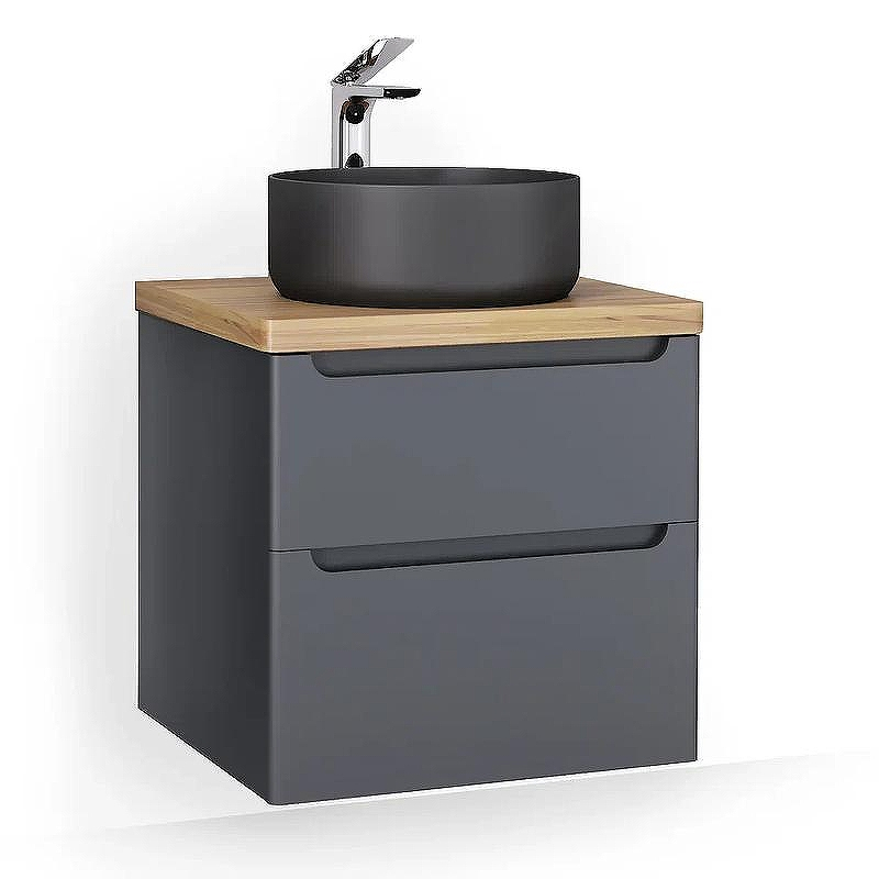 Тумба под раковину Jorno Wood 60 wood.01.60/P/GR подвесная Серая, купить, цена, заказать, магазин, доставка, скидка, промокод, купить, цена, заказать, магазин, доставка, скидка, промокод