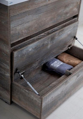 Тумба под раковину Art&Max Family-1000-3C-PIA-PE Бетон Экзотик