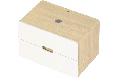 Тумба под раковину 1MarKa Vortex 100П Ц0000033060 подвесная цвет Орех лучистый солнечный Супермат айс